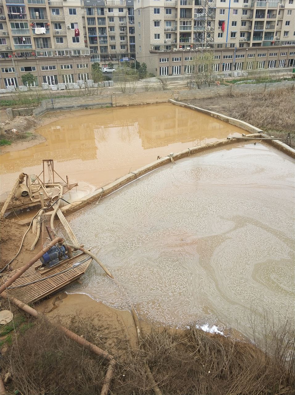 兰洋镇沉淀池淤泥清理-厂区废水池淤泥清淤